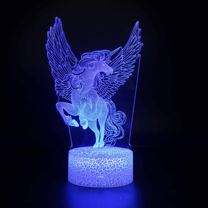 LED Colorful Touch Remote Control Creative Desk Lamp - DunbiBeauty, LLC