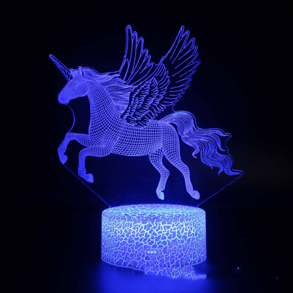 LED Colorful Touch Remote Control Creative Desk Lamp - DunbiBeauty, LLC