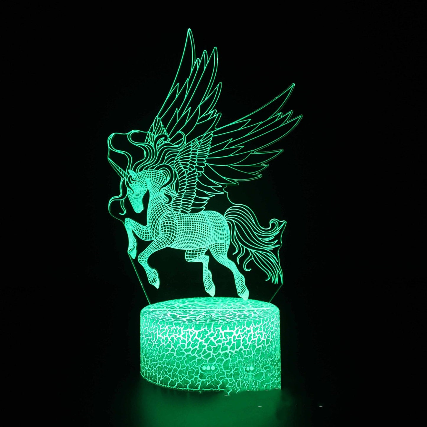 LED Colorful Touch Remote Control Creative Desk Lamp - DunbiBeauty, LLC