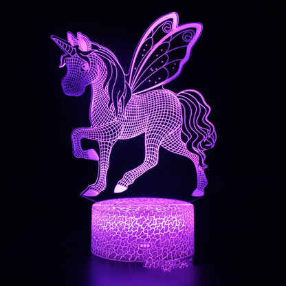LED Colorful Touch Remote Control Creative Desk Lamp - DunbiBeauty, LLC