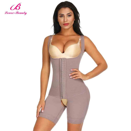 Lover Beauty Women Full Body Shaper Seamless Thigh Corset Tummy Control Underbust - DunbiBeauty, LLC
